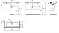 Ideal Standard Strada II Nbytkov umvadlo 1040x460 mm, s otvorom na batriu, biela