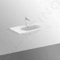 Ideal Standard Tesi Umvadlo nbytkov, 83x45 cm, s prepadom, otvor na batriu, biela