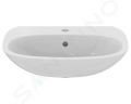 Ideal Standard Tesi Umvadlo, 55x45 cm, s prepadom, otvor na batriu, biela