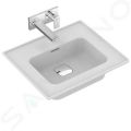 Ideal Standard Strada II Nbytkov umvadlo 54x46 cm, bez otvoru na batriu, s Ideal Plus, biela