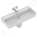 Ideal Standard Strada II Umvadlo 100x43 cm, bez otvoru na batriu, s Ideal Plus, biela