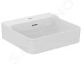 Ideal Standard Conca Ceram Umvadlo, 50x45 cm, s prepadom, otvor na batriu, biela