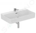 Ideal Standard Conca Ceram Umvadlo, 80x45 cm, s prepadom, otvor na batriu, biela