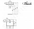 Ideal Standard Extra Umvadlo, 50x45 cm, s prepadom, otvor na batriu, biela
