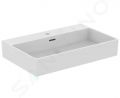 Ideal Standard Extra Umvadlo, 70x45 cm, s prepadom, otvor na batriu, biela
