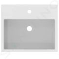 Ideal Standard Extra Umvadlo polozpustn, 50x42 cm, s prepadom, otvor na batriu, biela