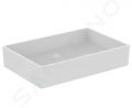 Ideal Standard Extra Umvadlo na dosku, 60x40 cm, bez prepadu, biela
