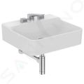 Ideal Standard Conca Ceram Umvadlo, 50x45 cm, bez prepadu, 3 otvory na batriu, biela