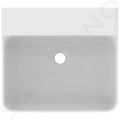 Ideal Standard Conca Ceram Umvadlo, 50x45 cm, bez prepadu, bez otvoru na batriu, biela