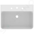 Ideal Standard Conca Ceram Umvadlo, 60x45 cm, bez prepadu, 3 otvory na batriu, biela