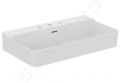 Ideal Standard Conca Ceram Umvadlo, 80x45 cm, s prepadom, 3 otvory na batriu, biela