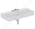 Ideal Standard Conca Ceram Umvadlo, 100x45 cm, bez prepadu, 3 otvory na batriu, biela