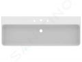 Ideal Standard Conca Ceram Umvadlo, 120x45 cm, bez prepadu, 3 otvory na batriu, biela