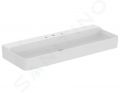 Ideal Standard Conca Ceram Umvadlo, 120x45 cm, bez prepadu, 3 otvory na batriu, biela