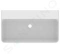 Ideal Standard Conca Ceram Umvadlo na dosku, 80x45 cm, s prepadom, bez otvoru na batriu, biela