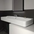 Ideal Standard Conca Ceram Umvadlo na dosku, 120x45 cm, s prepadom, otvor na batriu, biela