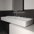 Ideal Standard Conca Ceram Umvadlo na dosku, 120x45 cm, s prepadom, 3 otvory na batriu, biela