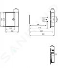 Ideal Standard Extra Umvadlo, 50x45 cm, s prepadom, bez otvoru na batriu, biela