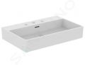 Ideal Standard Extra Umvadlo, 70x45 cm, s prepadom, 3 otvory na batriu, biela