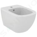 Ideal Standard Tesi Zvesn bidet, 360x530 mm, s prepadom, otvor na batriu, biela