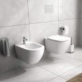 Ideal Standard Tesi Zvesn bidet, 360x530 mm, s prepadom, otvor na batriu, biela