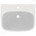 Ideal Standard i.Life A Umvadlo, 60x48 cm, s prepadom, otvor na batriu, biela