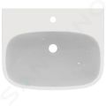 Ideal Standard i.Life A Umvadlo, 55x44 cm, s prepadom, otvor na batriu, biela