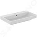 Ideal Standard i.Life B Umvadlo, 82x48 cm, s prepadom, s otvorom na batriu, biela