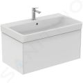 Ideal Standard i.Life B Umvadlo, 82x48 cm, s prepadom, s otvorom na batriu, biela