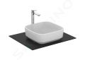 Ideal Standard i.Life B Umvadlo na dosku 38x38 cm, bez prepadu, bez otvoru na batriu, biela