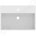 Ideal Standard i.Life B Umvadlo na dosku 61x42 cm, s prepadom, s otvorom na batriu, biela