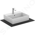Ideal Standard i.Life B Umvadlo na dosku 50x42 cm, s prepadom, s otvorom na batriu, biela