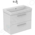 Ideal Standard i.Life B Umvadlo 82x48 cm, s prepadom, bez otvoru na batriu, biela