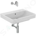 Ideal Standard i.Life B Umvadlo 60x48 cm, s prepadom, bez otvoru na batriu, biela