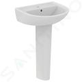 Ideal Standard Eurovit Umvadlo, 55x46 cm, s prepadom, otvor na batriu, biela