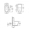 Roca MERIDIAN vario odpad