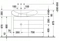 Duravit CIOTTOLO 87 x 53 cm