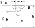 Duravit PURAVIDA 50 x 42 cm