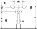 Duravit PURAVIDA 60 x 46,5 cm