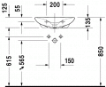 Duravit PURAVIDA 50 x 42 cm