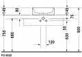 Duravit STARCK 1 priemer 46 cm