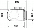 Duravit D-CODE hlbok splachovanie