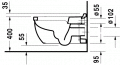 Duravit STARCK 3 hlbok splachovanie