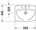 Duravit CARO 56 x 44,5 cm