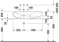 Duravit CIOTTOLO 87 x 53 cm