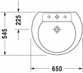 Duravit DARLING 65 x 54,5 cm