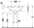 Duravit DARLING 65 x 54,5 cm