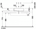 Duravit VERO  50 x 38 cm