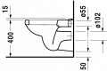 Duravit HAPPY D. hlbok splachovanie