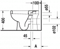 Duravit HAPPY D. hlbok splachovanie